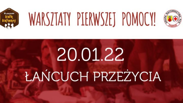 Warsztaty pierwszej pomocy! Łańcuch przeżycia
