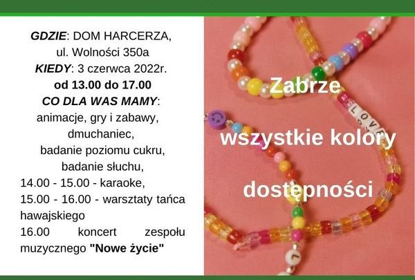 Piknik „Zabrze, wszystkie kolory dostępności”