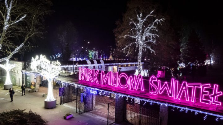 Park Miliona Świateł na Kąpielisku Leśnym zaprasza