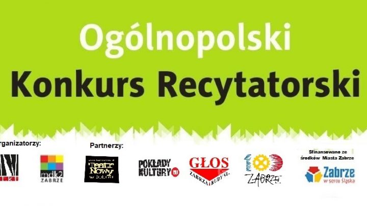 Mały Ogólnopolski Konkurs Recytatorski – eliminacje miejskie w Zabrzu!