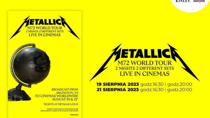 Koncert Metallicy na wielkim ekranie w Multikinie