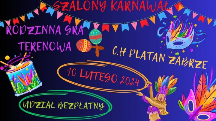 Rodzinna gra terenowa – Szalony Karnawał