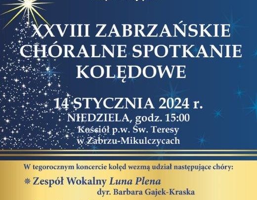 XXVIII Zabrzańskie Chóralne Spotkanie Kolędowe