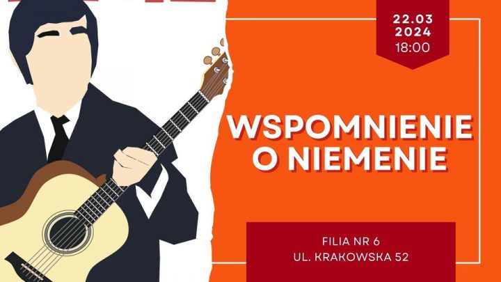 Wspomnienie o Niemenie w rokitnickiej bibliotece