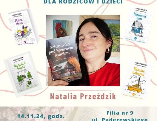 Spotkanie autorskie dla rodziców i dzieci