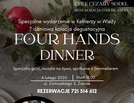 Four Hands Dinner – kolacja degustacyjna