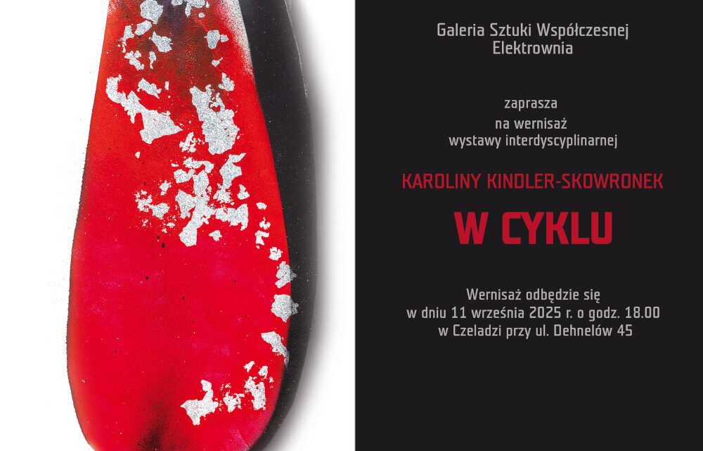 W cyklu – wystawa prac Karoliny Kindler-Skowronek