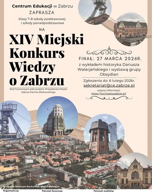 XIV Miejski Konkurs Wiedzy o Zabrzu