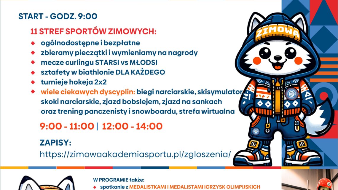 Zimowa Akademia Sportu – Igrzyska na… Śląskim
