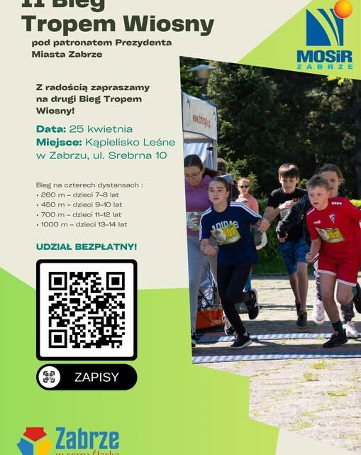 Ruszyły zapisy na II Bieg Tropem Wiosny!