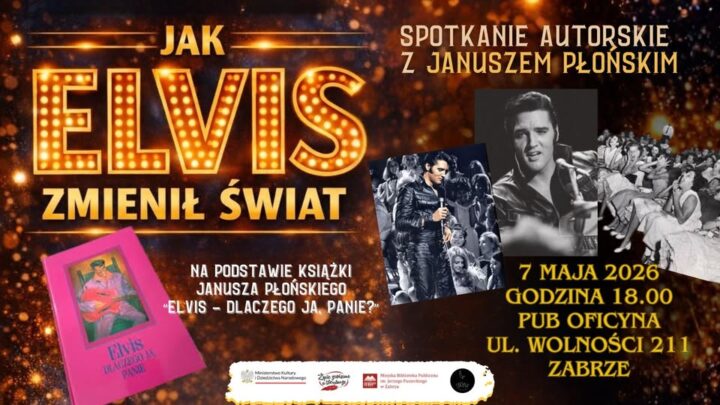 Jak Elvis zmienił świat- spotkanie autorskie z Januszem Płońskim!
