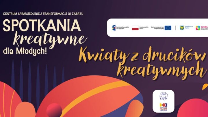 Kwiaty z drucików kreatywnych