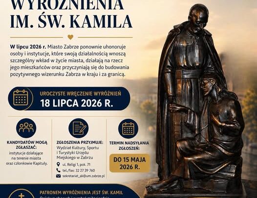 Wyróżnienia im. św. Kamila – ruszył nabór kandydatów
