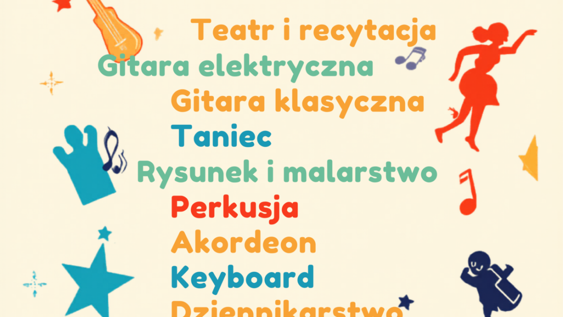 Rekrutacja na zajęcia w MDK nr 2 w Zabrzu